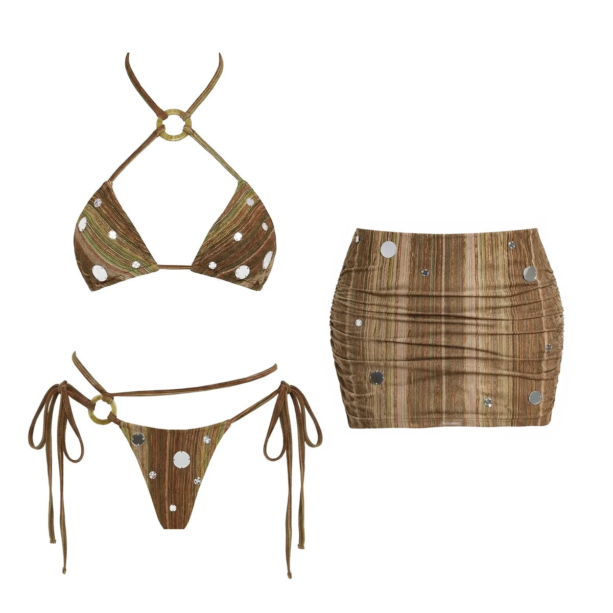Finely Styled Bathing Suit with a Classic Vintage Look