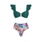 Classic Vintage Bikini with a Flattering Fit