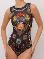 Classic Vintage Swimsuit with a Flattering Fit