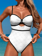 Finely Styled Swimsuit with a Classic Vintage Look