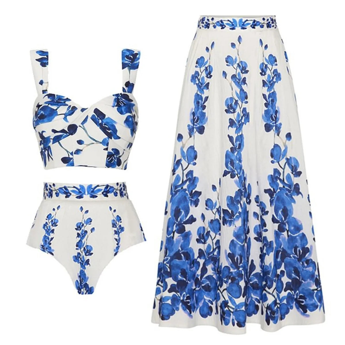 Subtly Elegant Bathing Suit with a Refined Vintage Look