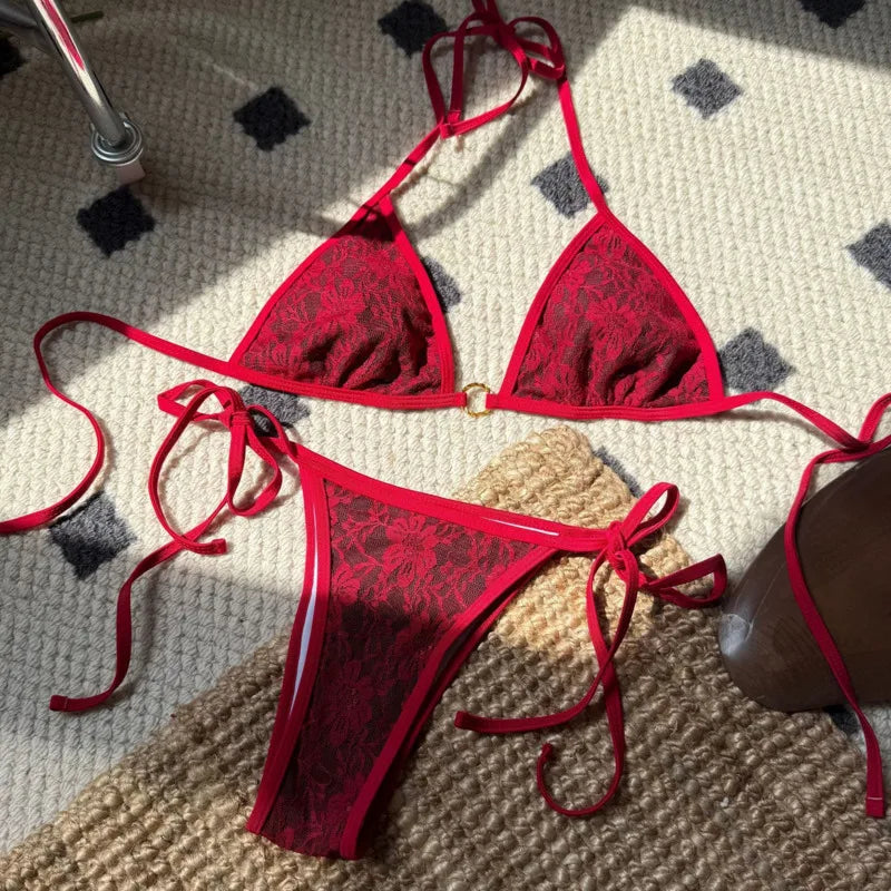Finely Styled Bathing Suit with a Classic Vintage Look