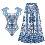 Classic Vintage Bathing Suit with a Flattering Fit