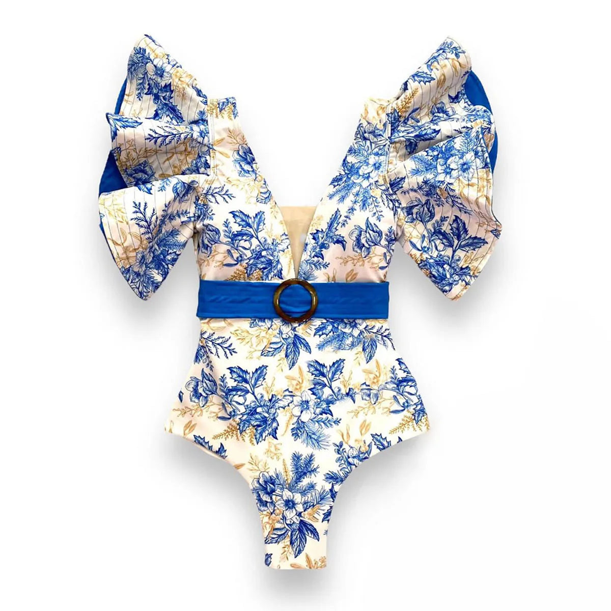 Vintage Inspired Bathing Suit with a Contemporary Edge