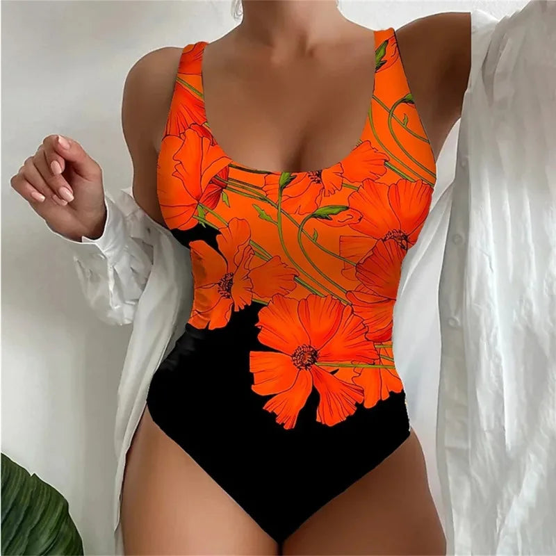Classic Vintage Bathing Suit with a Flattering Fit