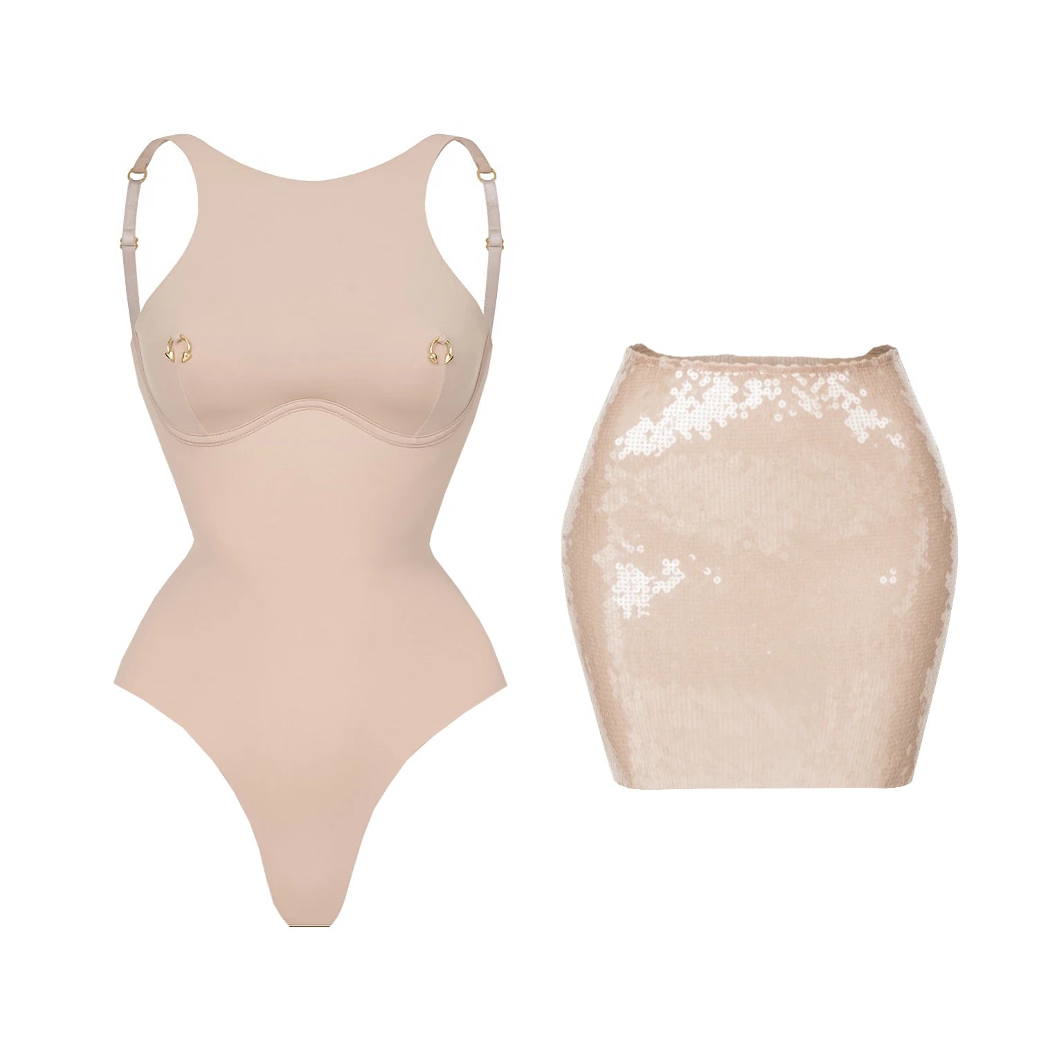 Vintage Inspired Bathing Suit with a Contemporary Edge