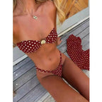 Subtly Elegant Bathing Suit with a Refined Vintage Look