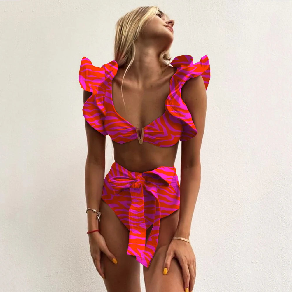 Vintage Inspired Bathing Suit with a Contemporary Edge