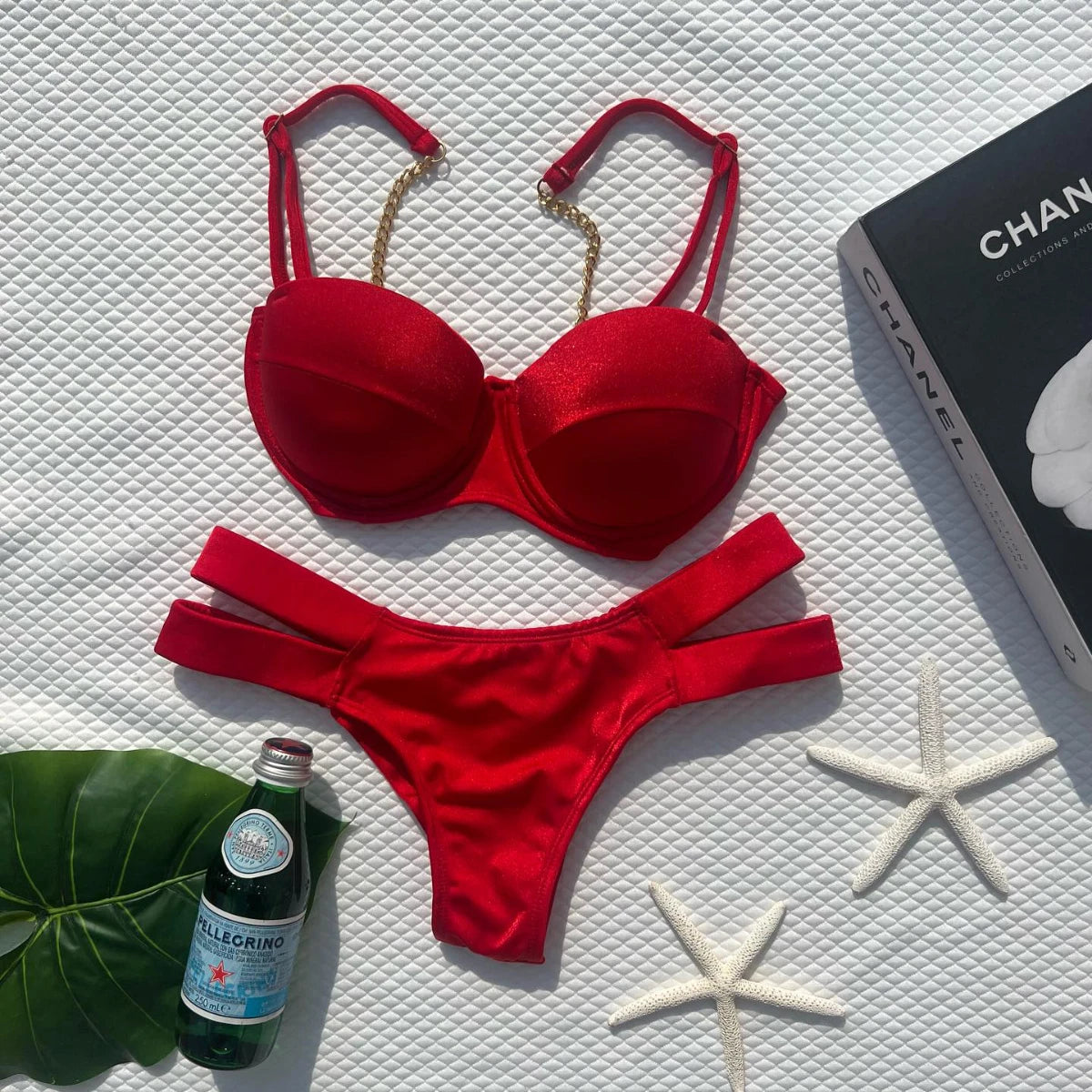 Vintage Inspired Bathing Suit with a Contemporary Edge