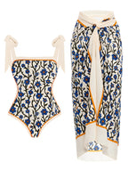 Casually Elegant Swimsuit with a Refined Edge