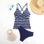 Subtly Elegant Swimsuit with a Refined Vintage Look
