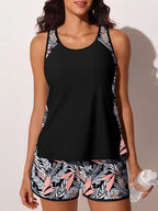 Casually Elegant Swimsuit with a Refined Edge