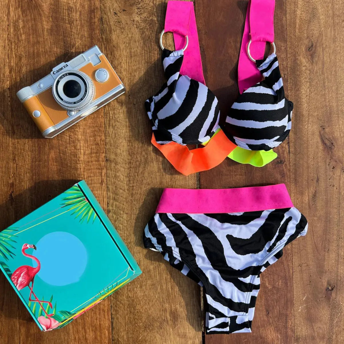 Vintage Inspired Bathing Suit with a Contemporary Edge