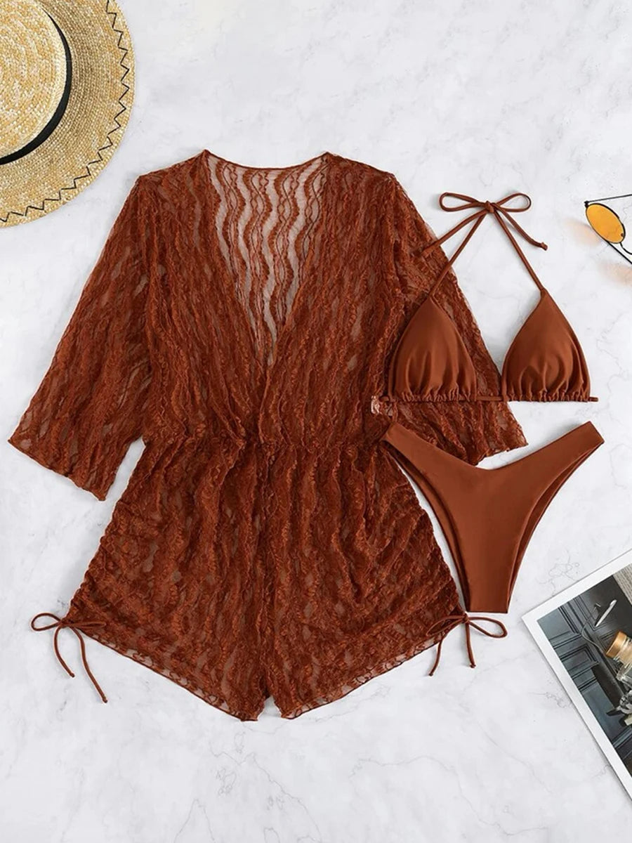 Sophisticated Bathing Suit with a Clean Classic Look