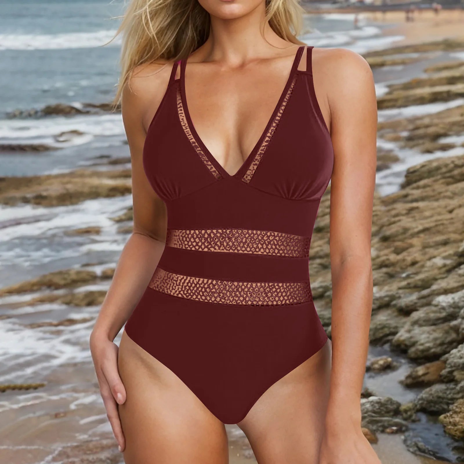 Effortlessly Elegant Swimsuit with a Timeless Design
