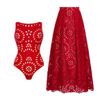 Classic Vintage Bathing Suit with a Flattering Fit