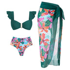 Classic Vintage Bikini with a Flattering Fit