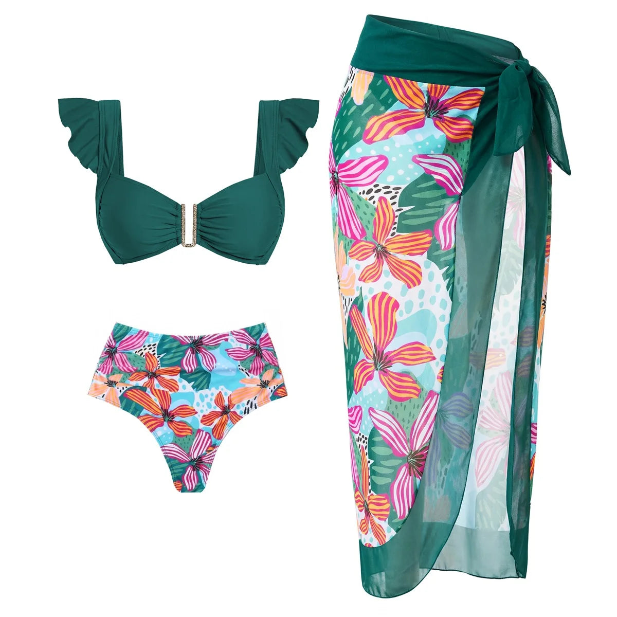 Vintage Inspired Bathing Suit with a Contemporary Edge
