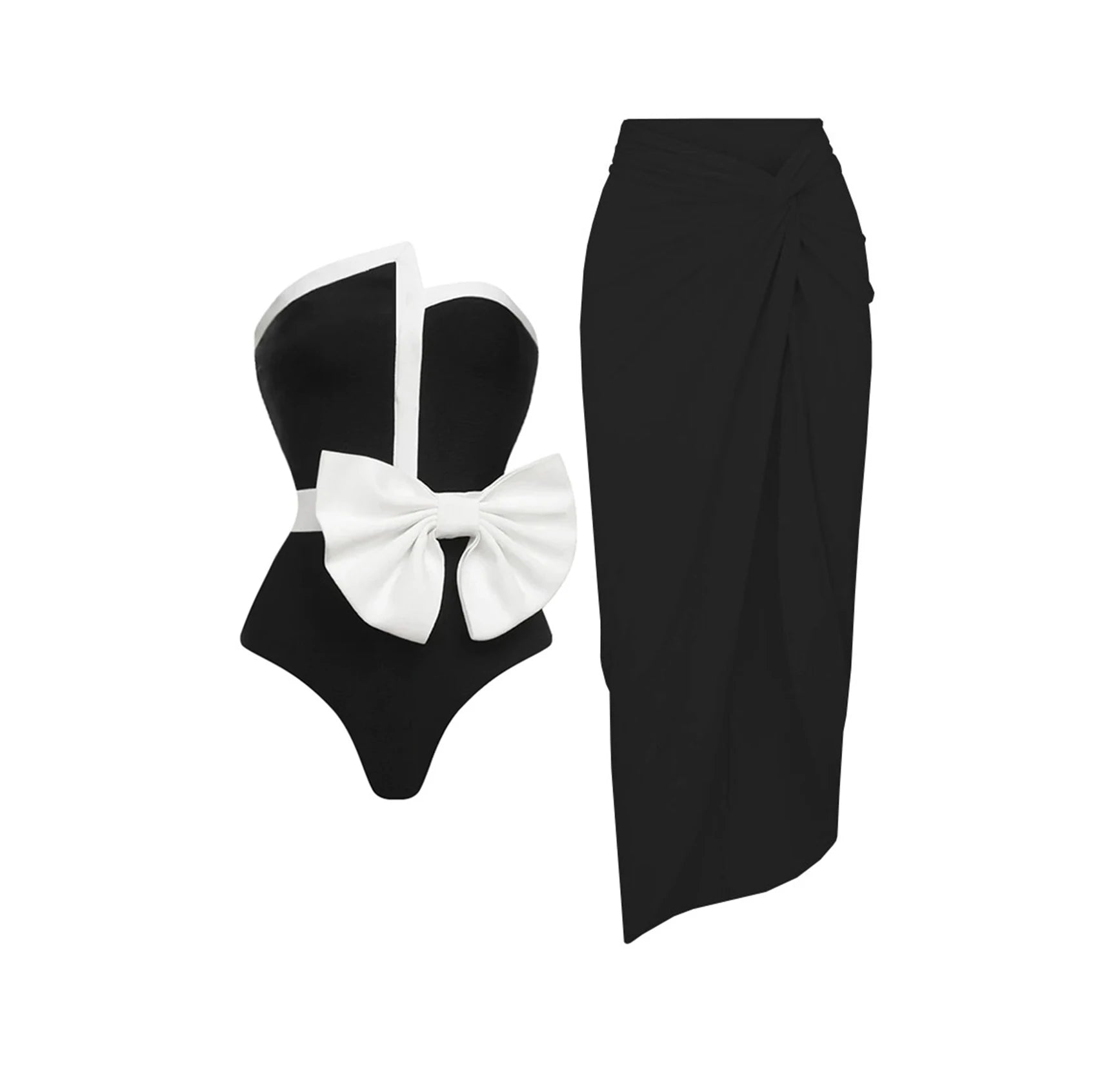 Finely Styled Swimsuit with a Classic Vintage Look