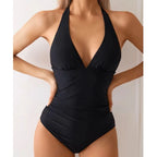 Effortlessly Elegant Bathing Suit with a Timeless Design