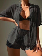 Effortlessly Elegant Bathing Suit with a Timeless Design