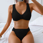 Vintage Inspired Bathing Suit with a Contemporary Edge