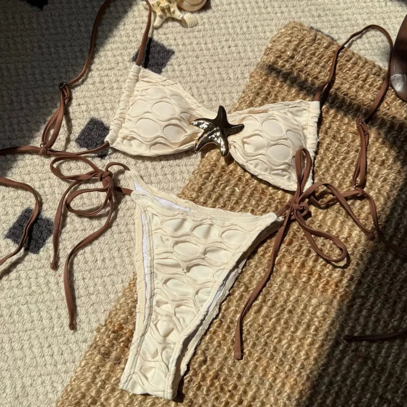 Vintage Inspired Bathing Suit with a Contemporary Edge