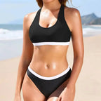 Subtly Elegant Bathing Suit with a Refined Vintage Look