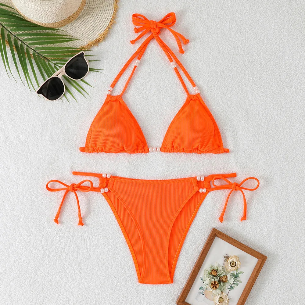 Classic Vintage Bathing Suit with a Flattering Fit