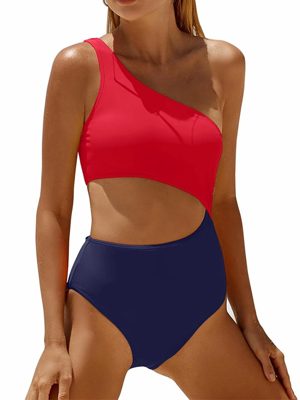 Subtly Elegant Swimsuit with a Refined Vintage Look