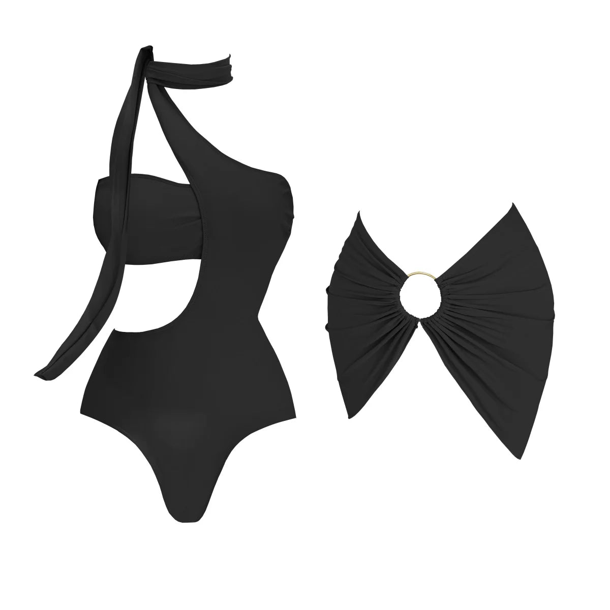Vintage Inspired Bathing Suit with a Contemporary Edge