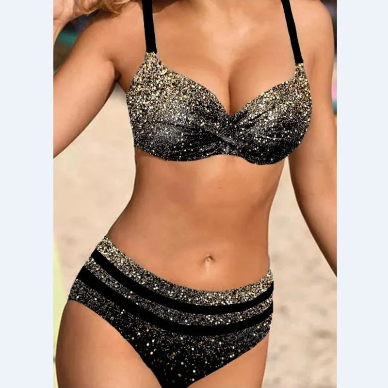 Classic Vintage Bathing Suit with a Flattering Fit
