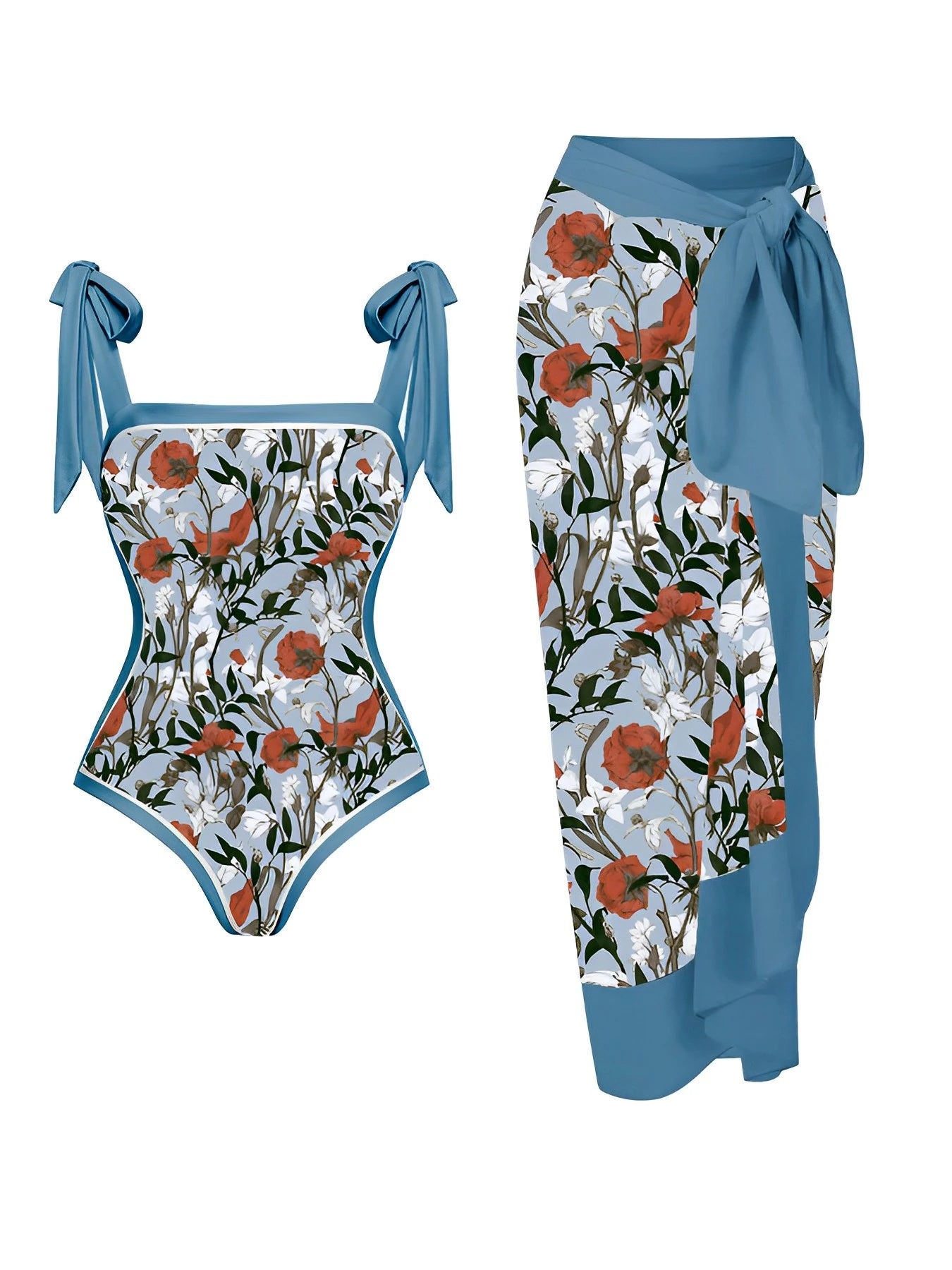 Casually Elegant Swimsuit with a Refined Edge