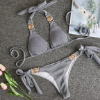 Effortlessly Elegant Bathing Suit with a Timeless Design