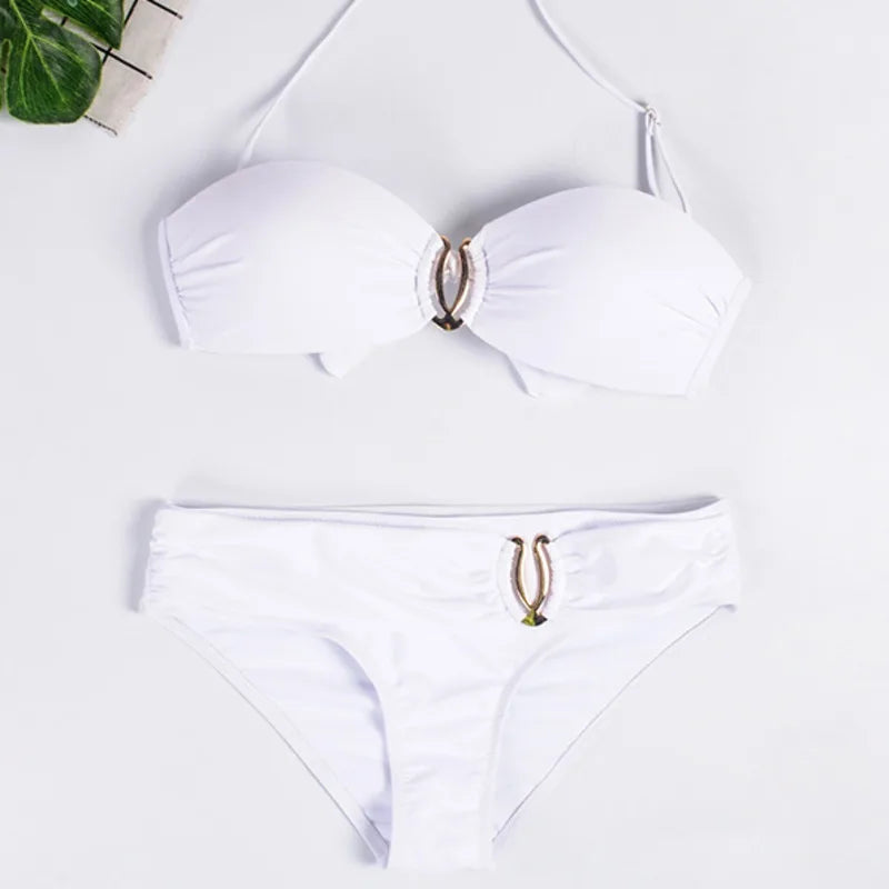 Finely Styled Bathing Suit with a Classic Vintage Look