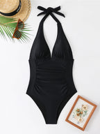 Casually Elegant Swimsuit with a Refined Edge