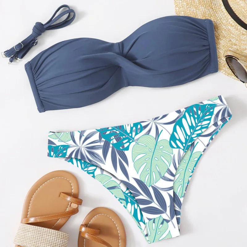 Finely Styled Bathing Suit with a Classic Vintage Look