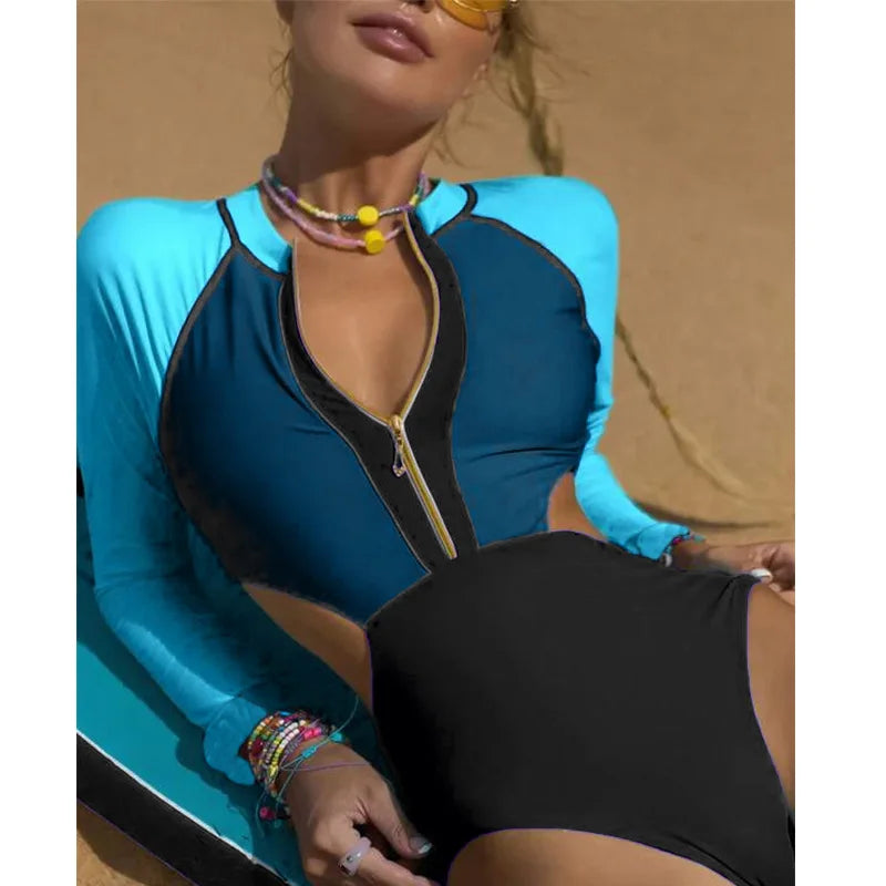Sophisticated Bathing Suit with a Clean Classic Look