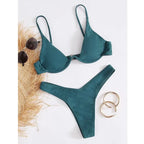 Effortlessly Elegant Bathing Suit with a Timeless Design