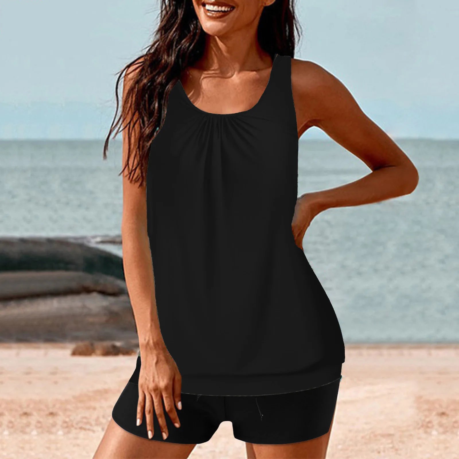 Effortlessly Elegant Swimsuit with a Timeless Design