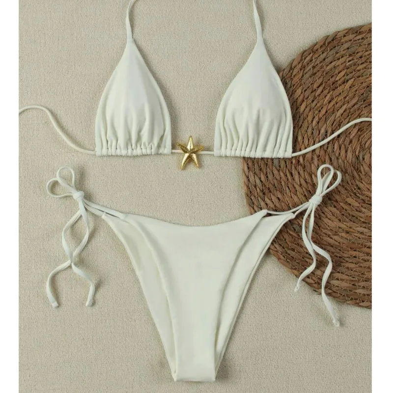 Vintage Inspired Bathing Suit with a Contemporary Edge