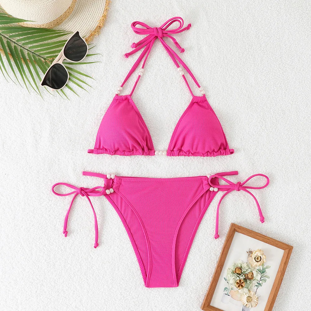 Classic Vintage Bathing Suit with a Flattering Fit