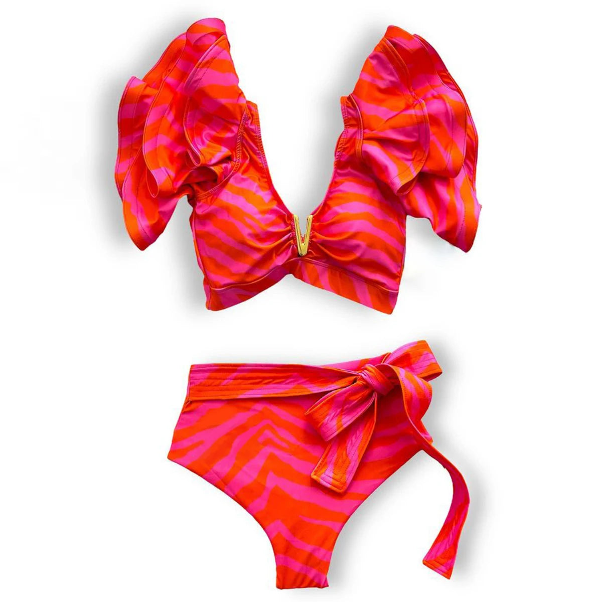 Casually Elegant Bathing Suit with a Refined Edge