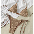 Subtly Elegant Bathing Suit with a Refined Vintage Look