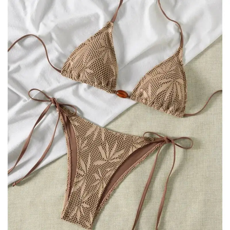 Subtly Elegant Bathing Suit with a Refined Vintage Look