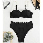 Effortlessly Elegant Bathing Suit with a Timeless Design