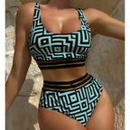 Finely Styled Bathing Suit with a Classic Vintage Look