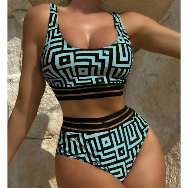 Finely Styled Bathing Suit with a Classic Vintage Look