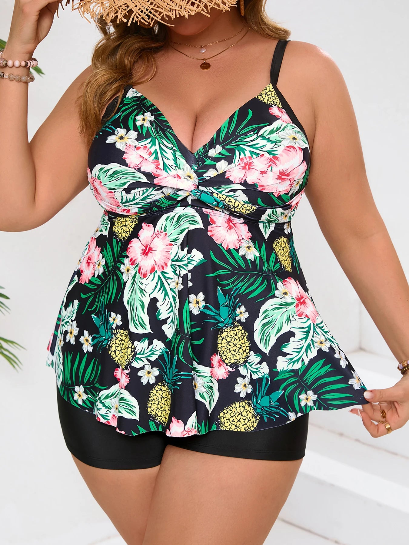 Classic Vintage Swimsuit with a Flattering Fit