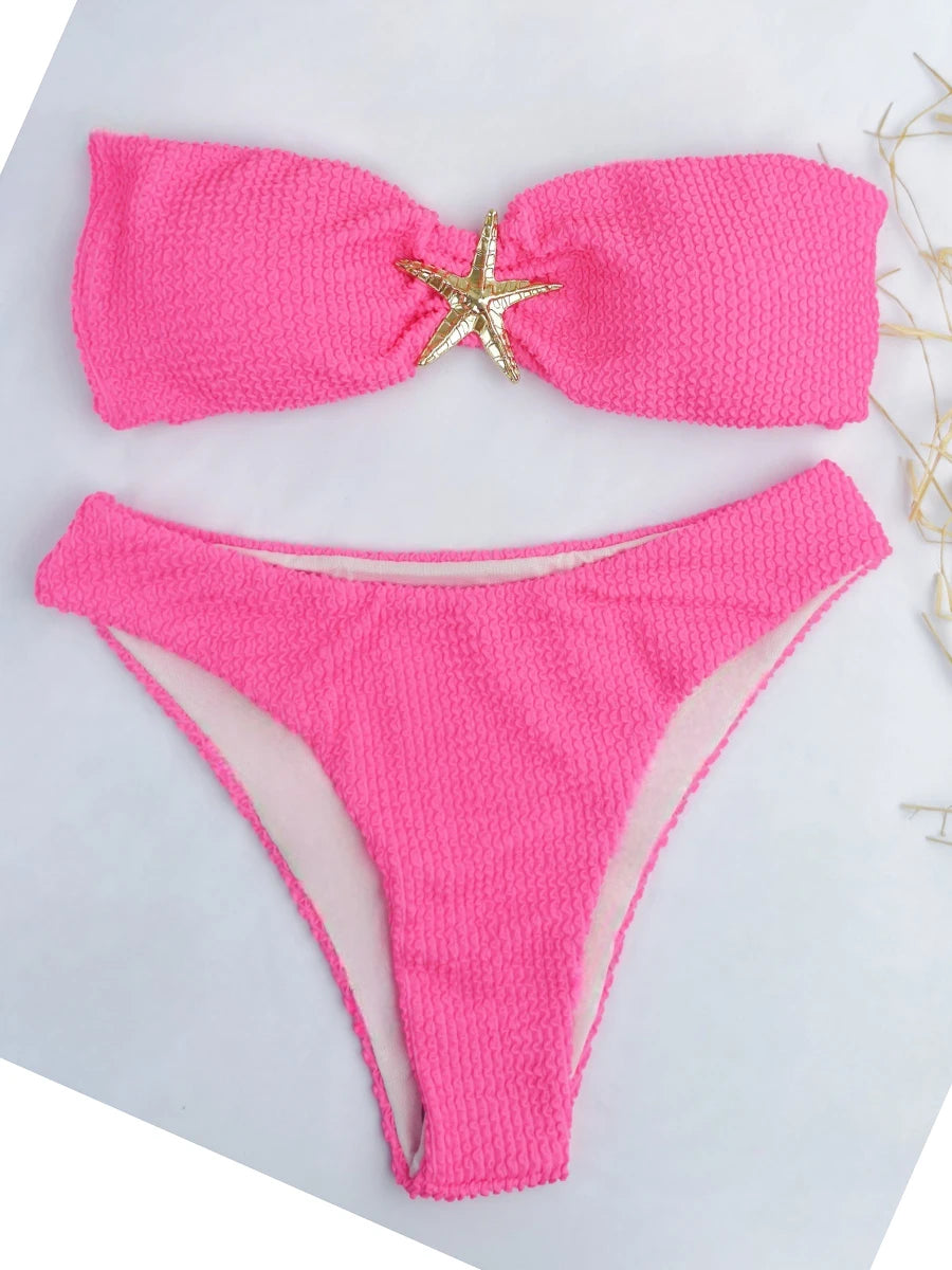 Vintage Inspired Bikini with a Contemporary Edge